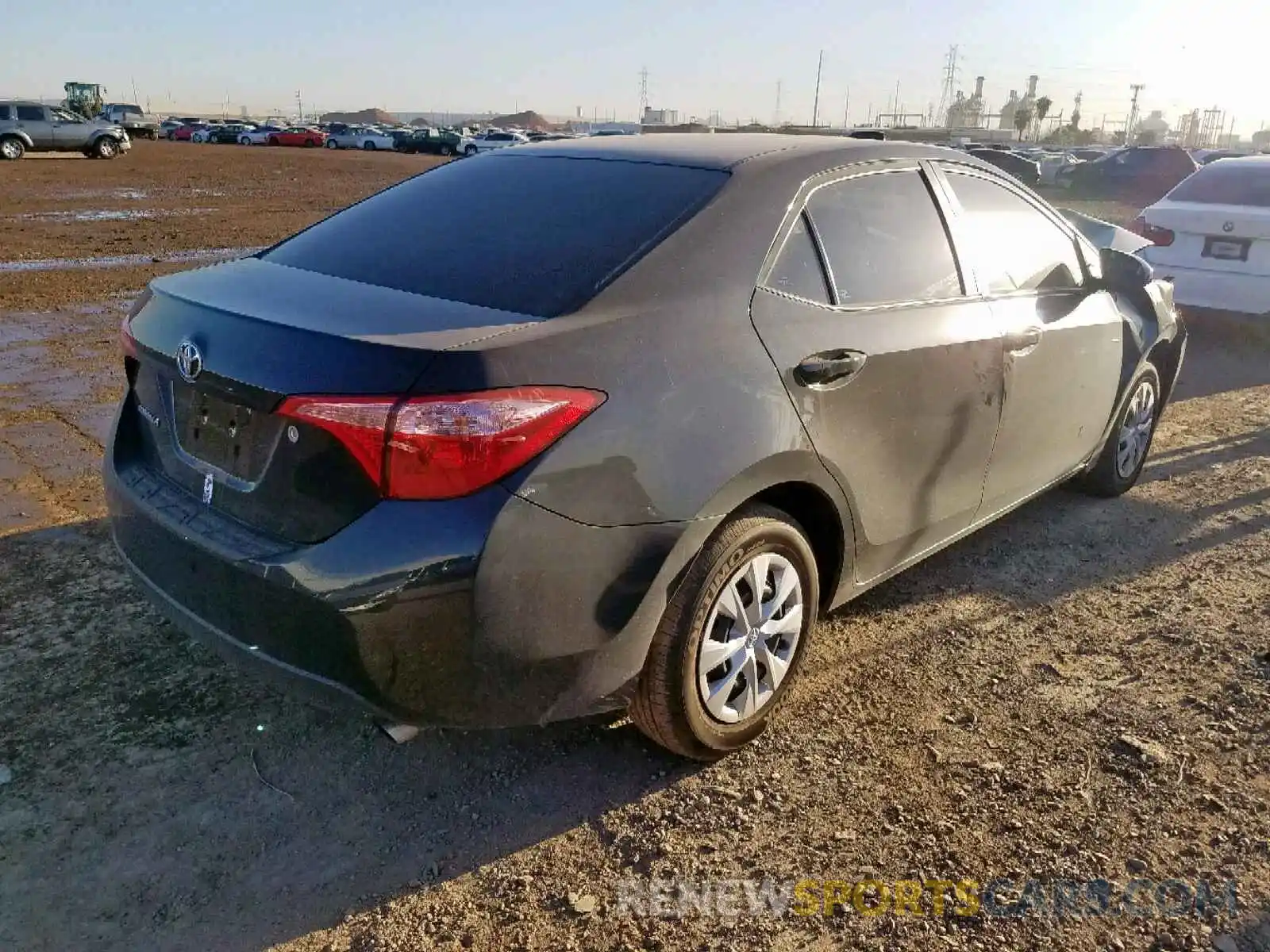 4 Photograph of a damaged car 5YFBURHE1KP876277 TOYOTA COROLLA 2019