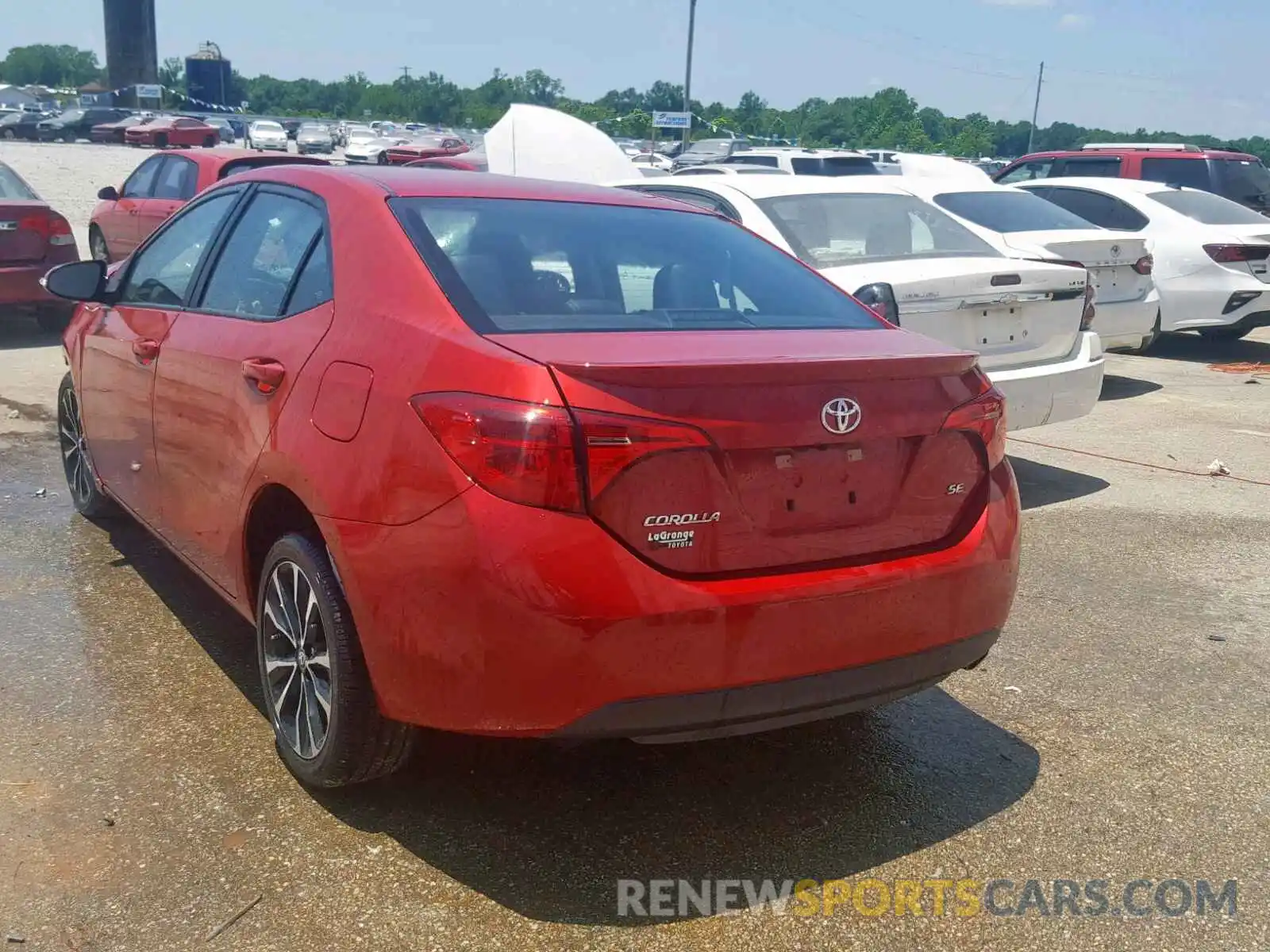 3 Photograph of a damaged car 5YFBURHE1KP877154 TOYOTA COROLLA 2019