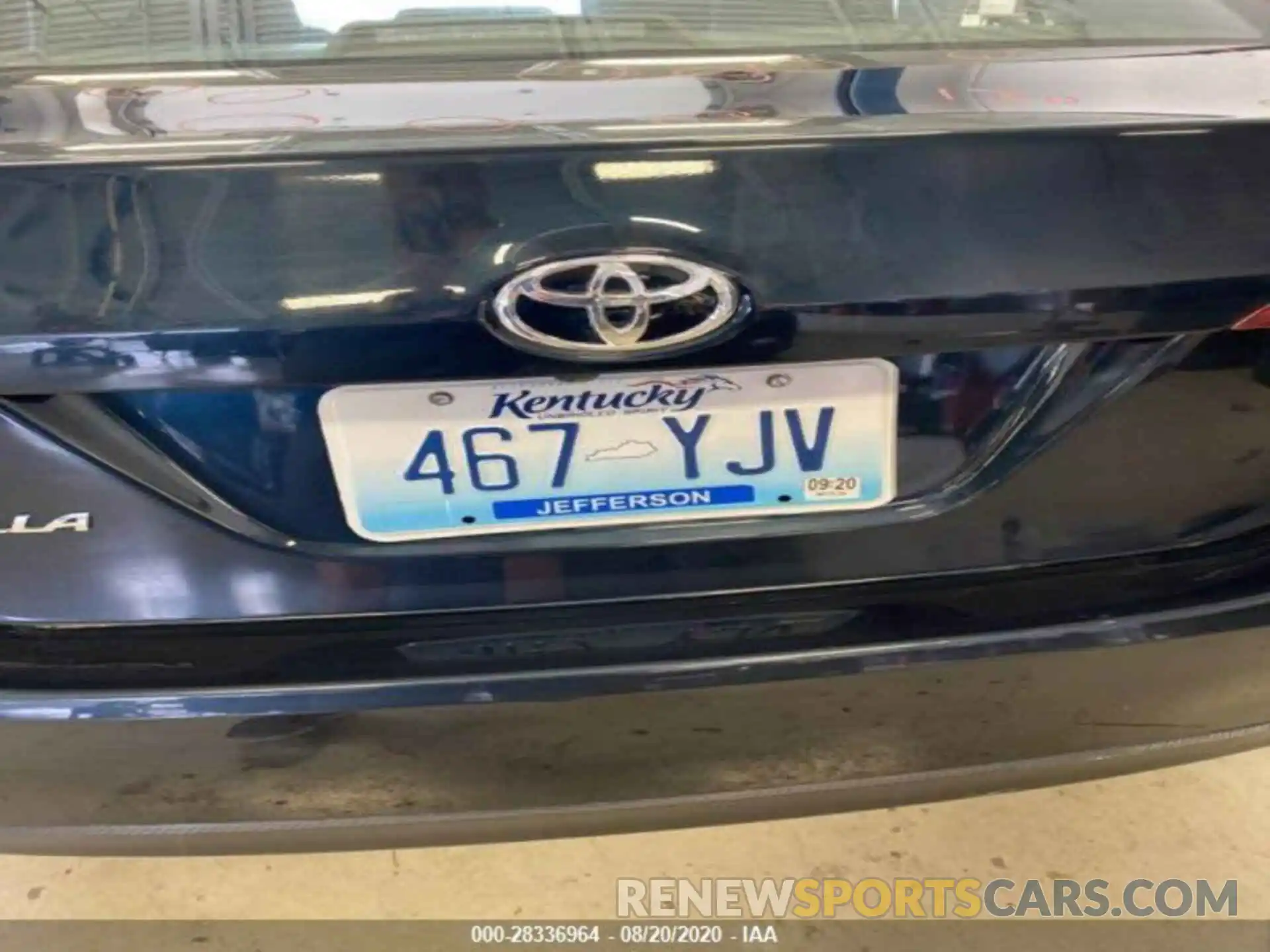 3 Photograph of a damaged car 5YFBURHE1KP877509 TOYOTA COROLLA 2019