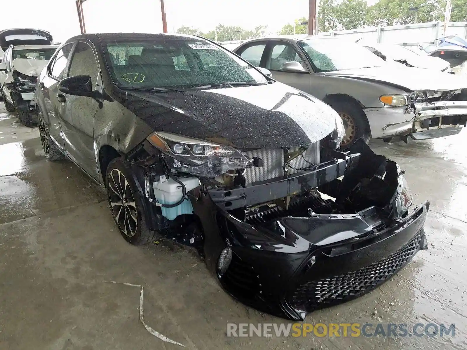 1 Photograph of a damaged car 5YFBURHE1KP877591 TOYOTA COROLLA 2019