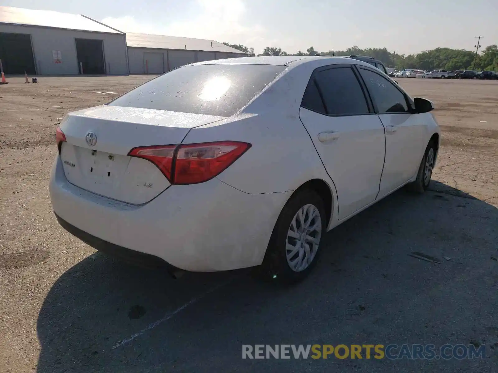 4 Photograph of a damaged car 5YFBURHE1KP878319 TOYOTA COROLLA 2019