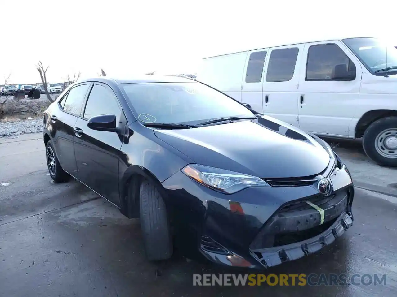 1 Photograph of a damaged car 5YFBURHE1KP878417 TOYOTA COROLLA 2019