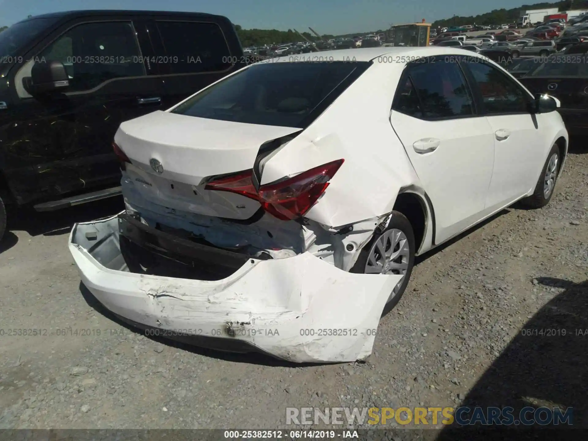 4 Photograph of a damaged car 5YFBURHE1KP878434 TOYOTA COROLLA 2019