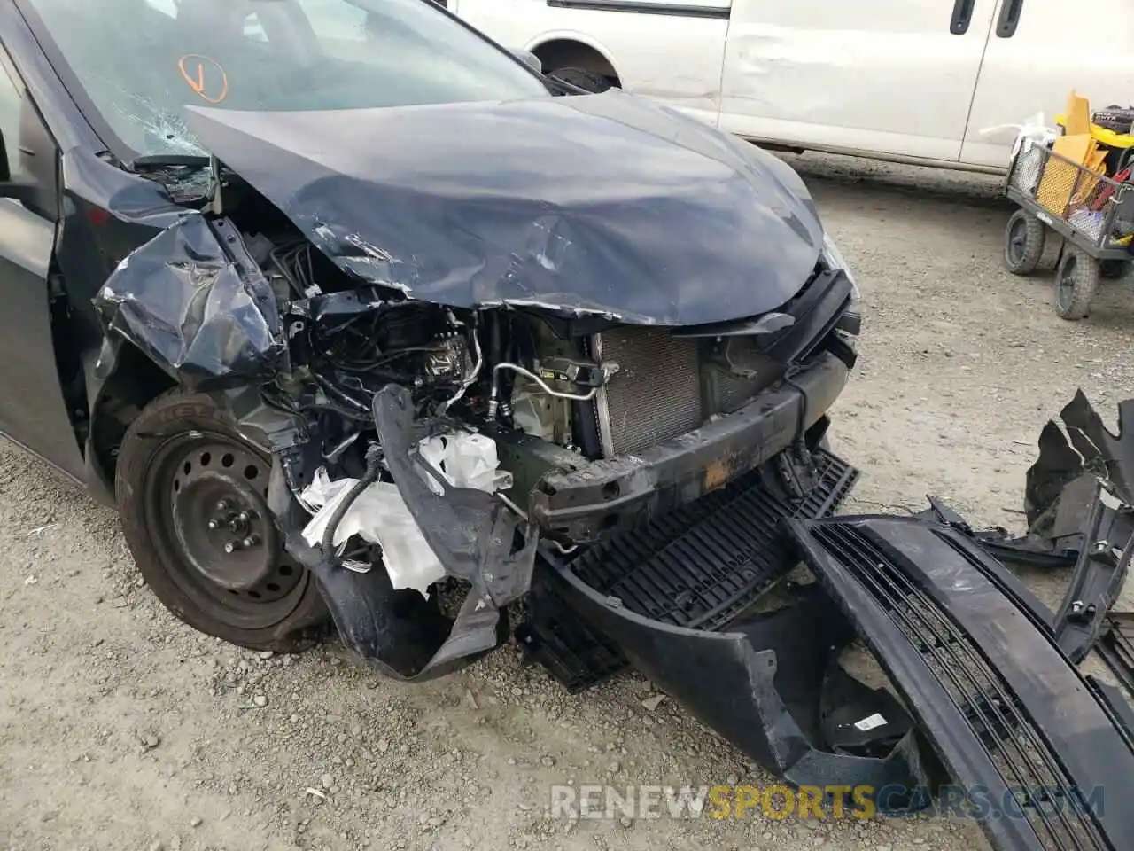 9 Photograph of a damaged car 5YFBURHE1KP878529 TOYOTA COROLLA 2019