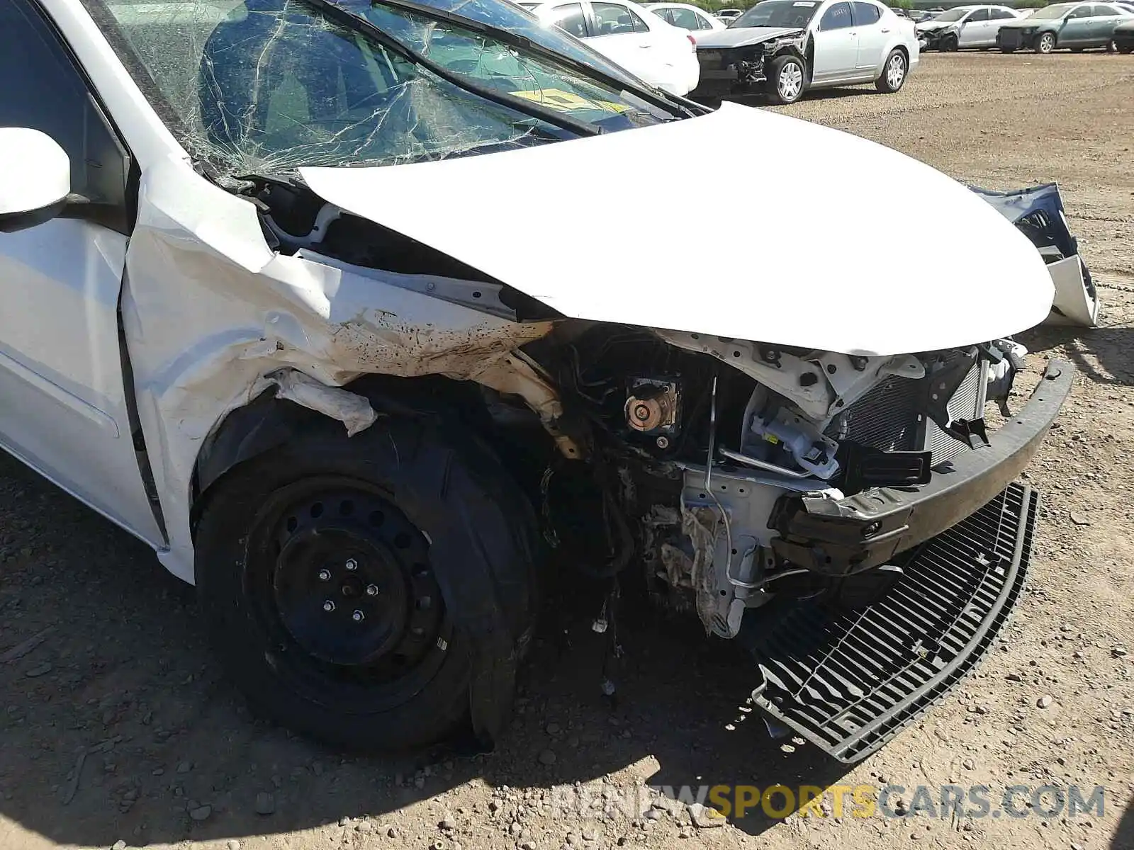 9 Photograph of a damaged car 5YFBURHE1KP879017 TOYOTA COROLLA 2019