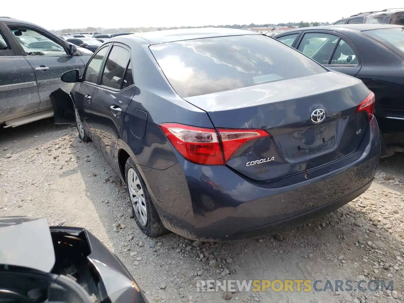 3 Photograph of a damaged car 5YFBURHE1KP879146 TOYOTA COROLLA 2019