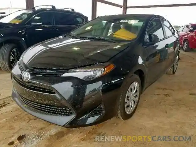 2 Photograph of a damaged car 5YFBURHE1KP879549 TOYOTA COROLLA 2019