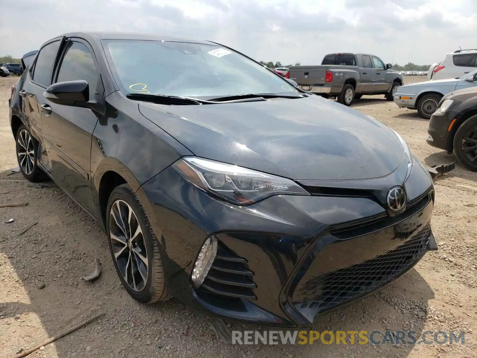 1 Photograph of a damaged car 5YFBURHE1KP879812 TOYOTA COROLLA 2019