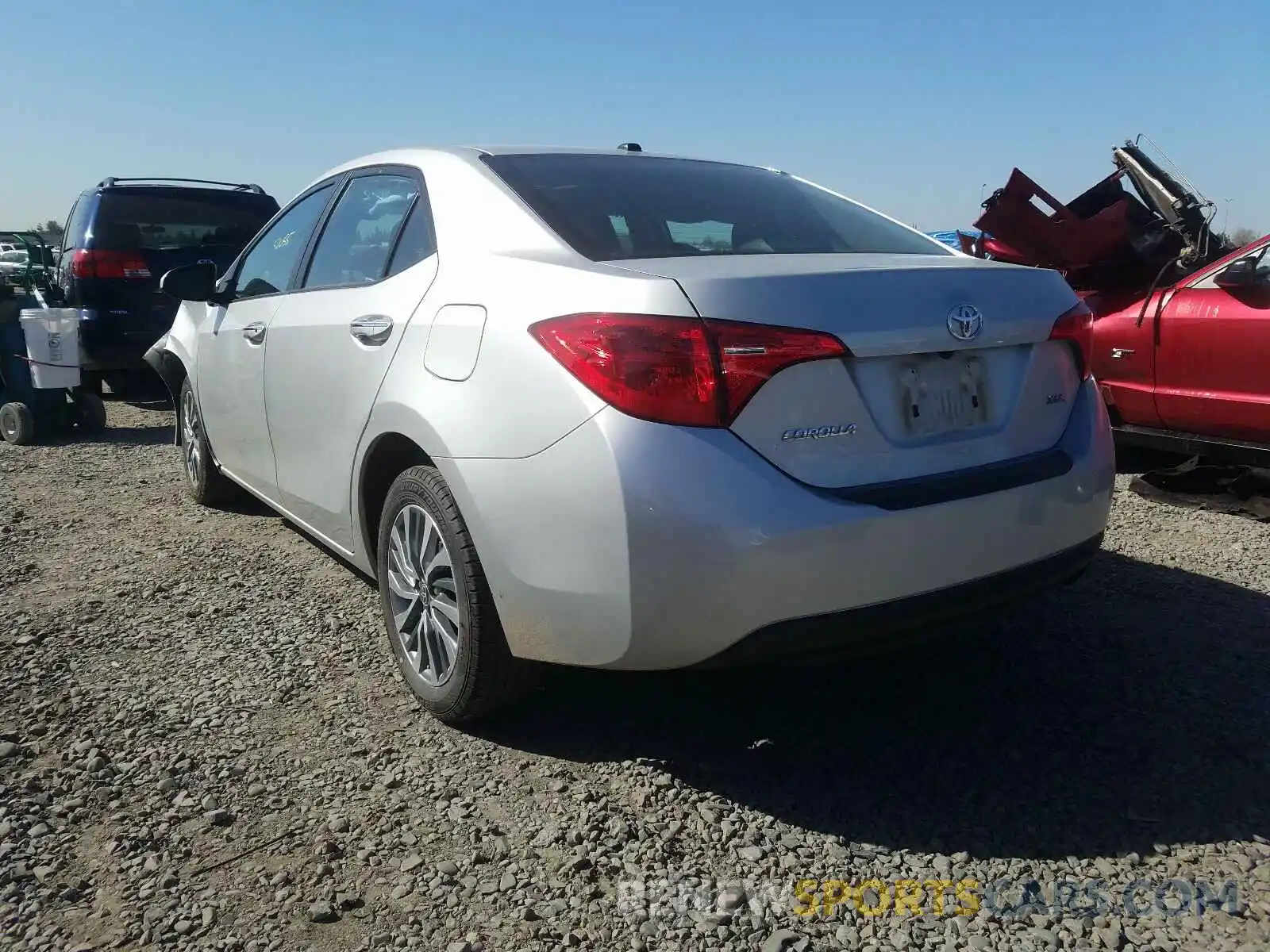 3 Photograph of a damaged car 5YFBURHE1KP879938 TOYOTA COROLLA 2019