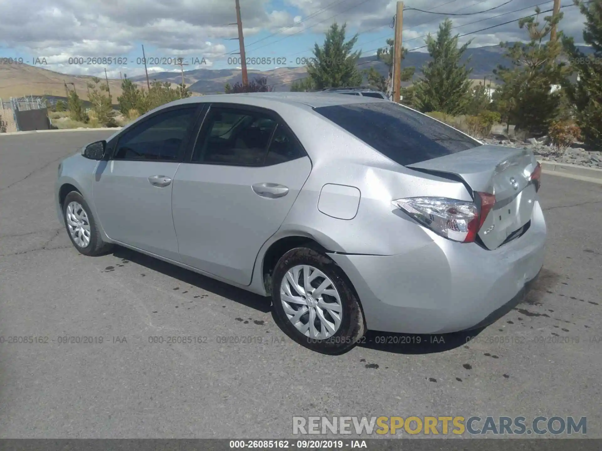 3 Photograph of a damaged car 5YFBURHE1KP880118 TOYOTA COROLLA 2019