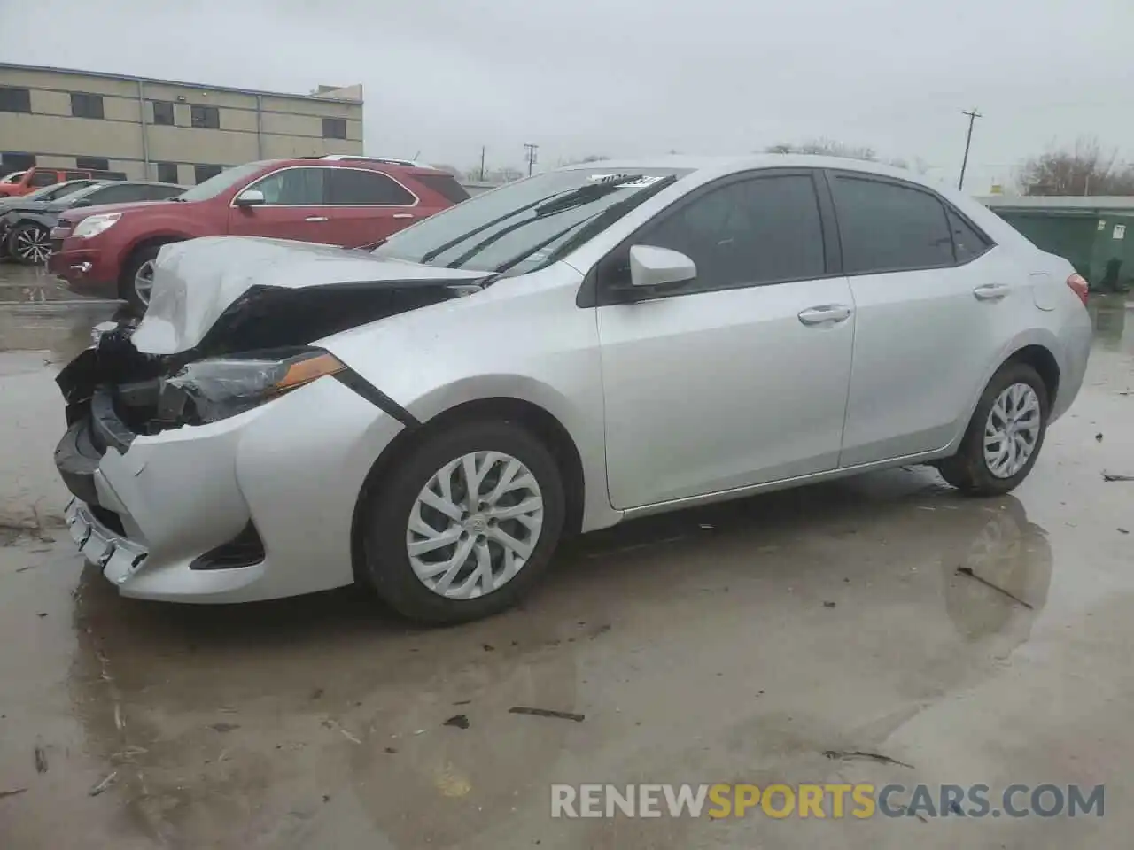 1 Photograph of a damaged car 5YFBURHE1KP880247 TOYOTA COROLLA 2019