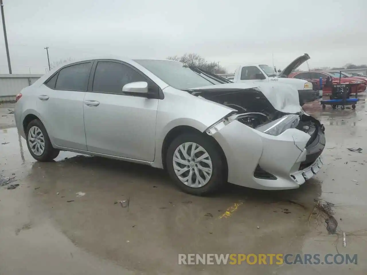 4 Photograph of a damaged car 5YFBURHE1KP880247 TOYOTA COROLLA 2019