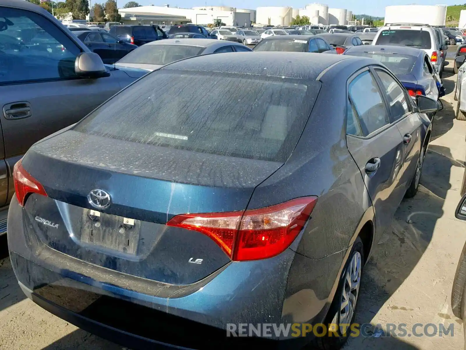 4 Photograph of a damaged car 5YFBURHE1KP880359 TOYOTA COROLLA 2019