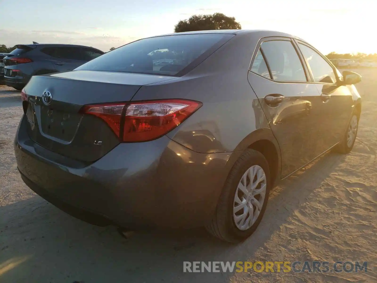 4 Photograph of a damaged car 5YFBURHE1KP881351 TOYOTA COROLLA 2019