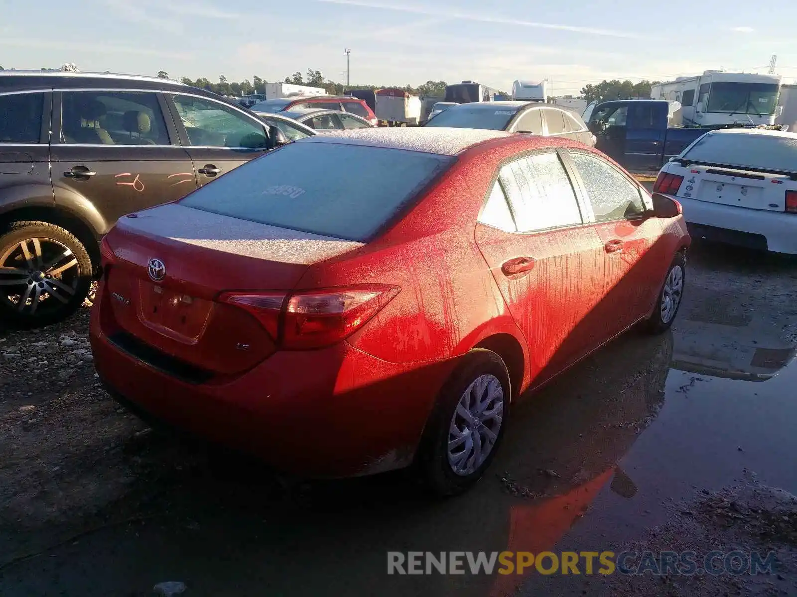 4 Photograph of a damaged car 5YFBURHE1KP881429 TOYOTA COROLLA 2019