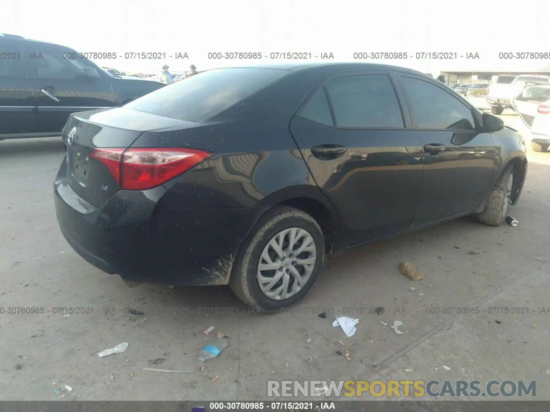 4 Photograph of a damaged car 5YFBURHE1KP881494 TOYOTA COROLLA 2019