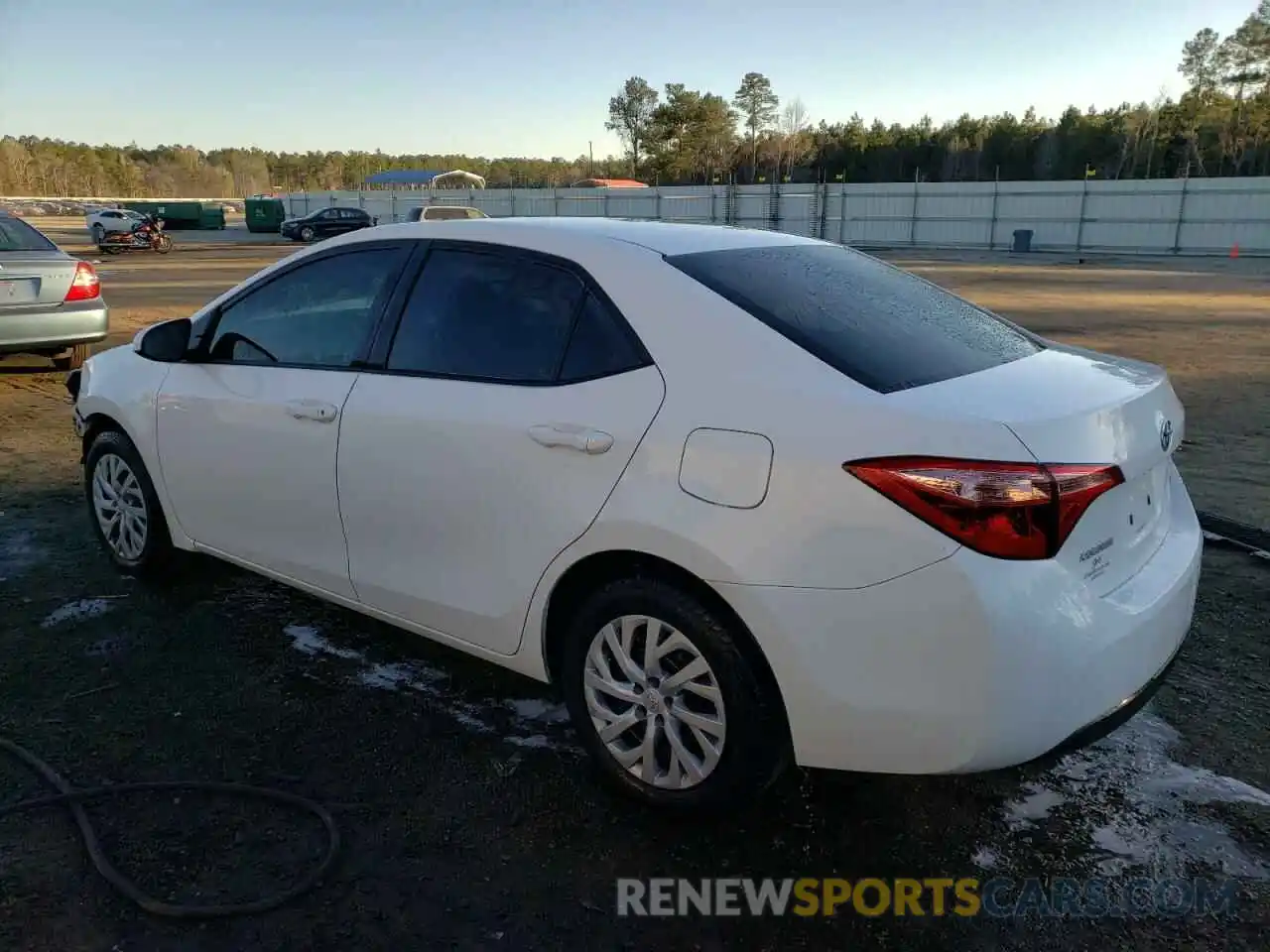 3 Photograph of a damaged car 5YFBURHE1KP881852 TOYOTA COROLLA 2019