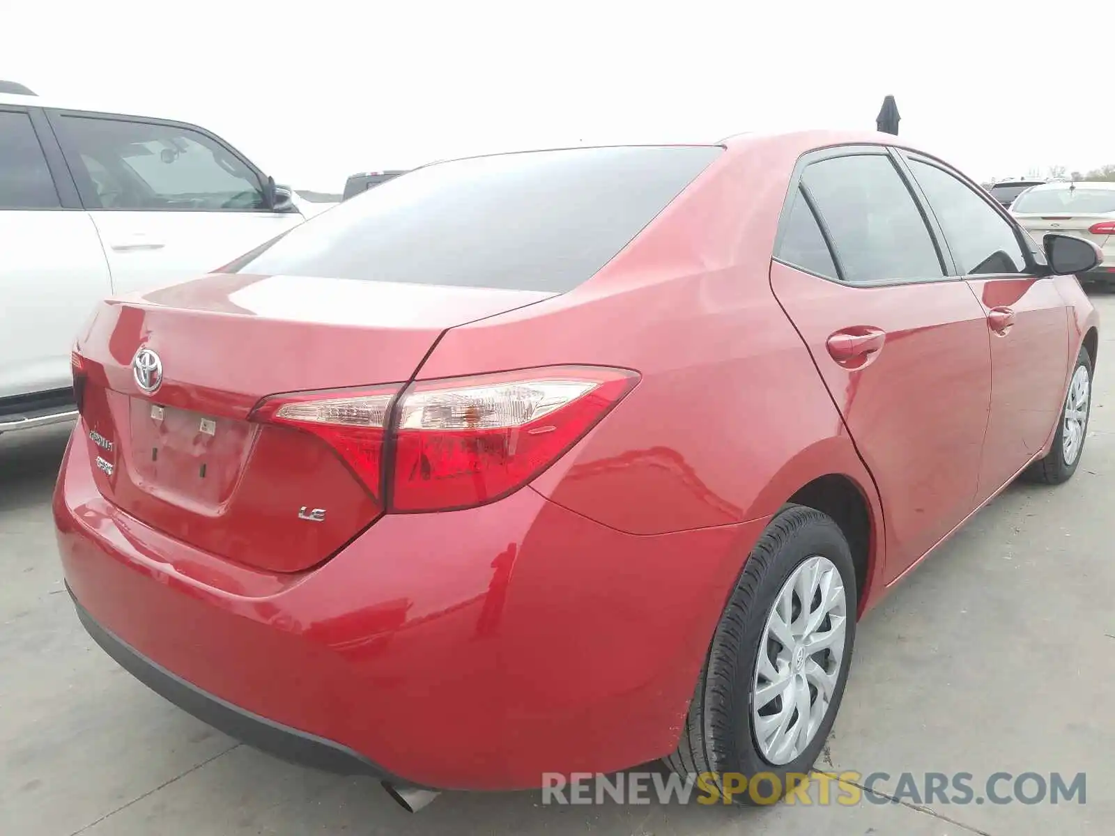 4 Photograph of a damaged car 5YFBURHE1KP881883 TOYOTA COROLLA 2019