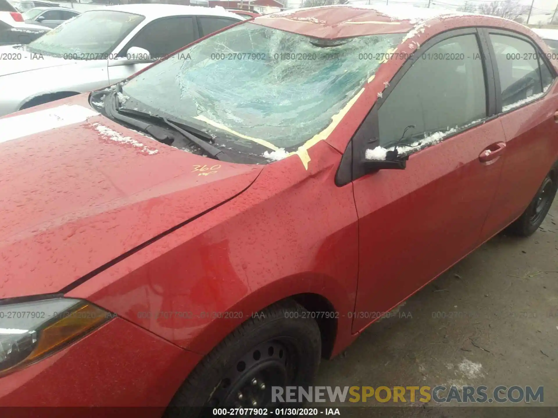 6 Photograph of a damaged car 5YFBURHE1KP882676 TOYOTA COROLLA 2019