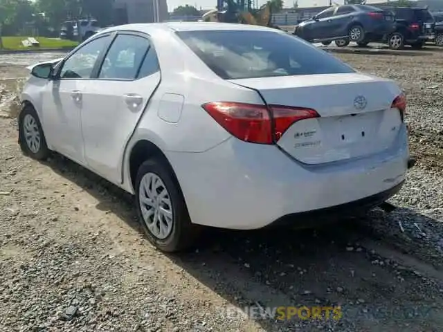 3 Photograph of a damaged car 5YFBURHE1KP882824 TOYOTA COROLLA 2019