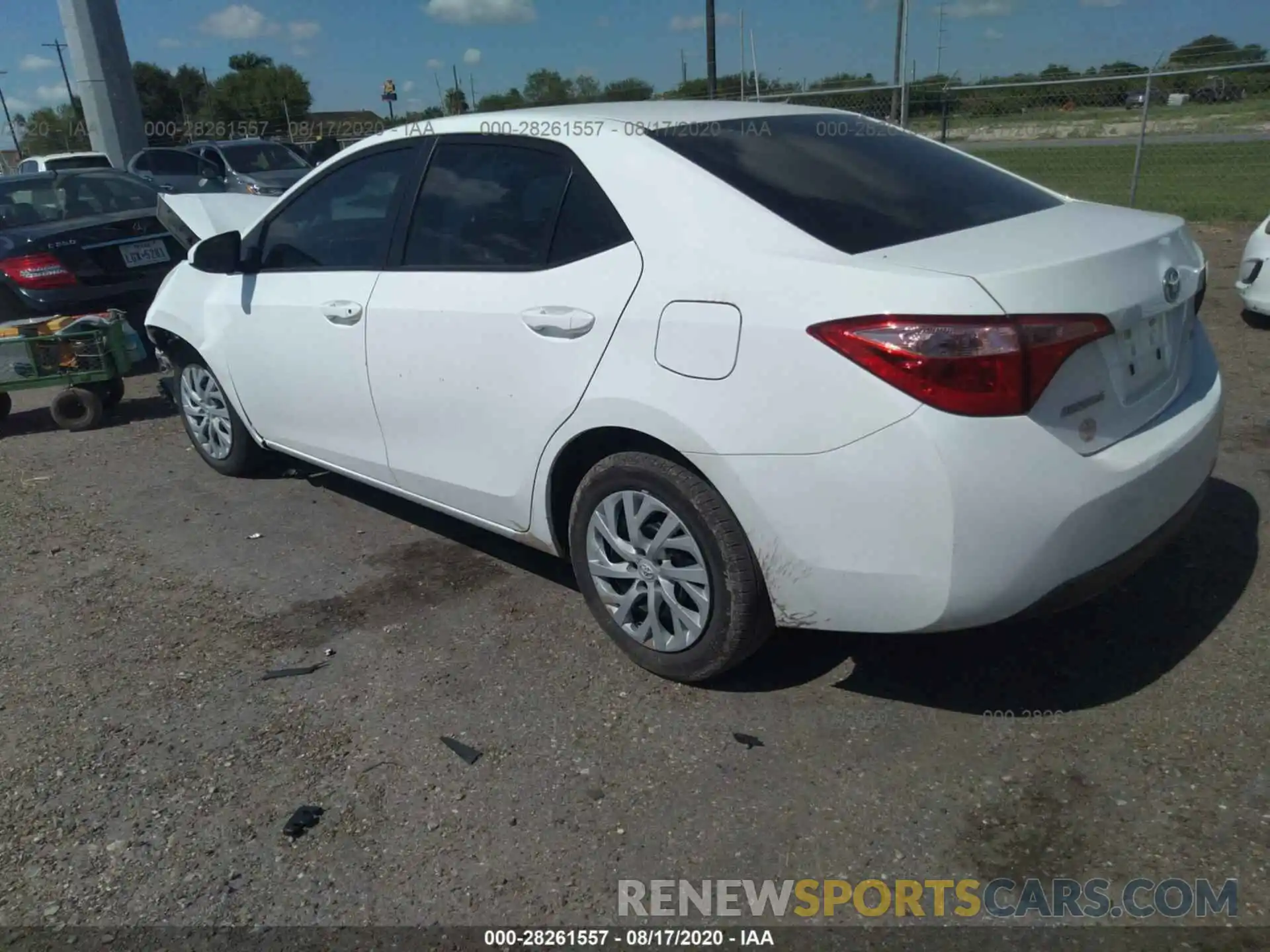 3 Photograph of a damaged car 5YFBURHE1KP883133 TOYOTA COROLLA 2019