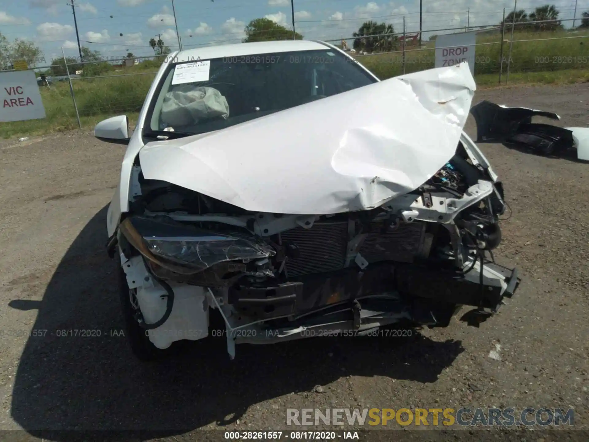 6 Photograph of a damaged car 5YFBURHE1KP883133 TOYOTA COROLLA 2019