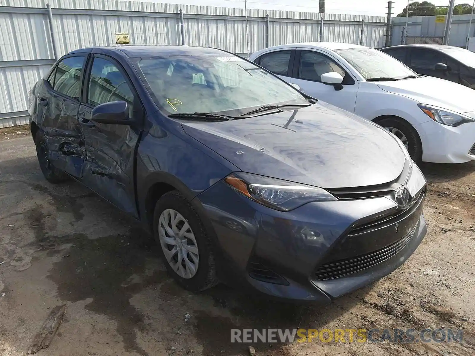 1 Photograph of a damaged car 5YFBURHE1KP883312 TOYOTA COROLLA 2019