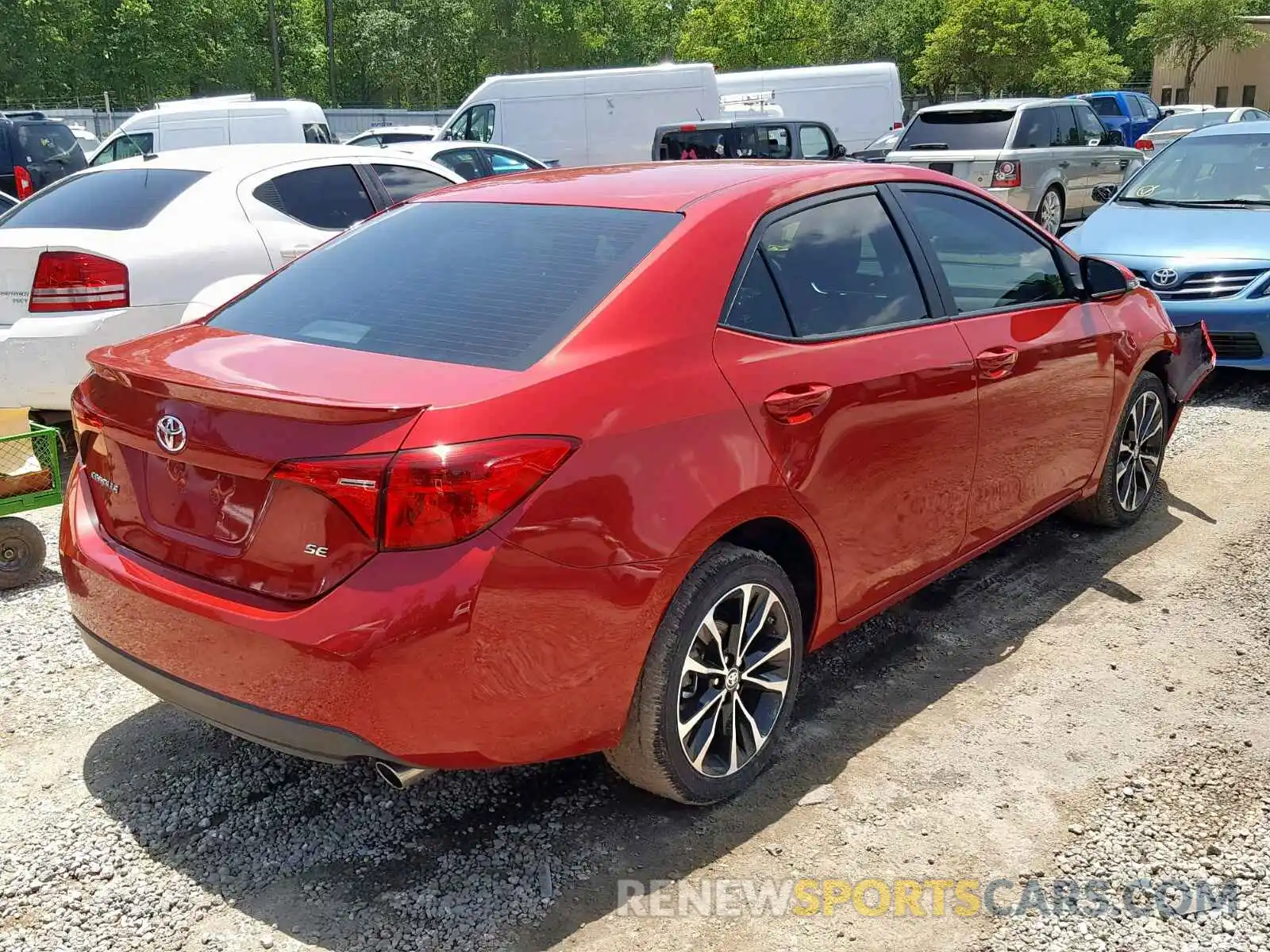 4 Photograph of a damaged car 5YFBURHE1KP883889 TOYOTA COROLLA 2019