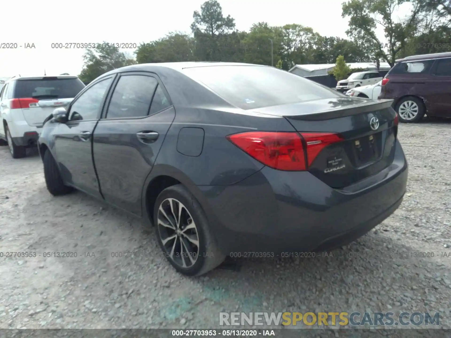 3 Photograph of a damaged car 5YFBURHE1KP884265 TOYOTA COROLLA 2019