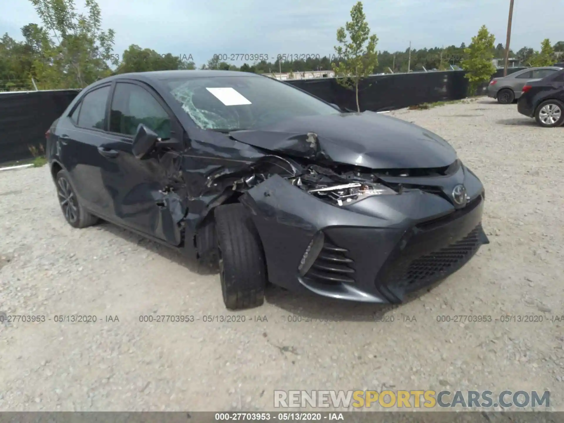 6 Photograph of a damaged car 5YFBURHE1KP884265 TOYOTA COROLLA 2019