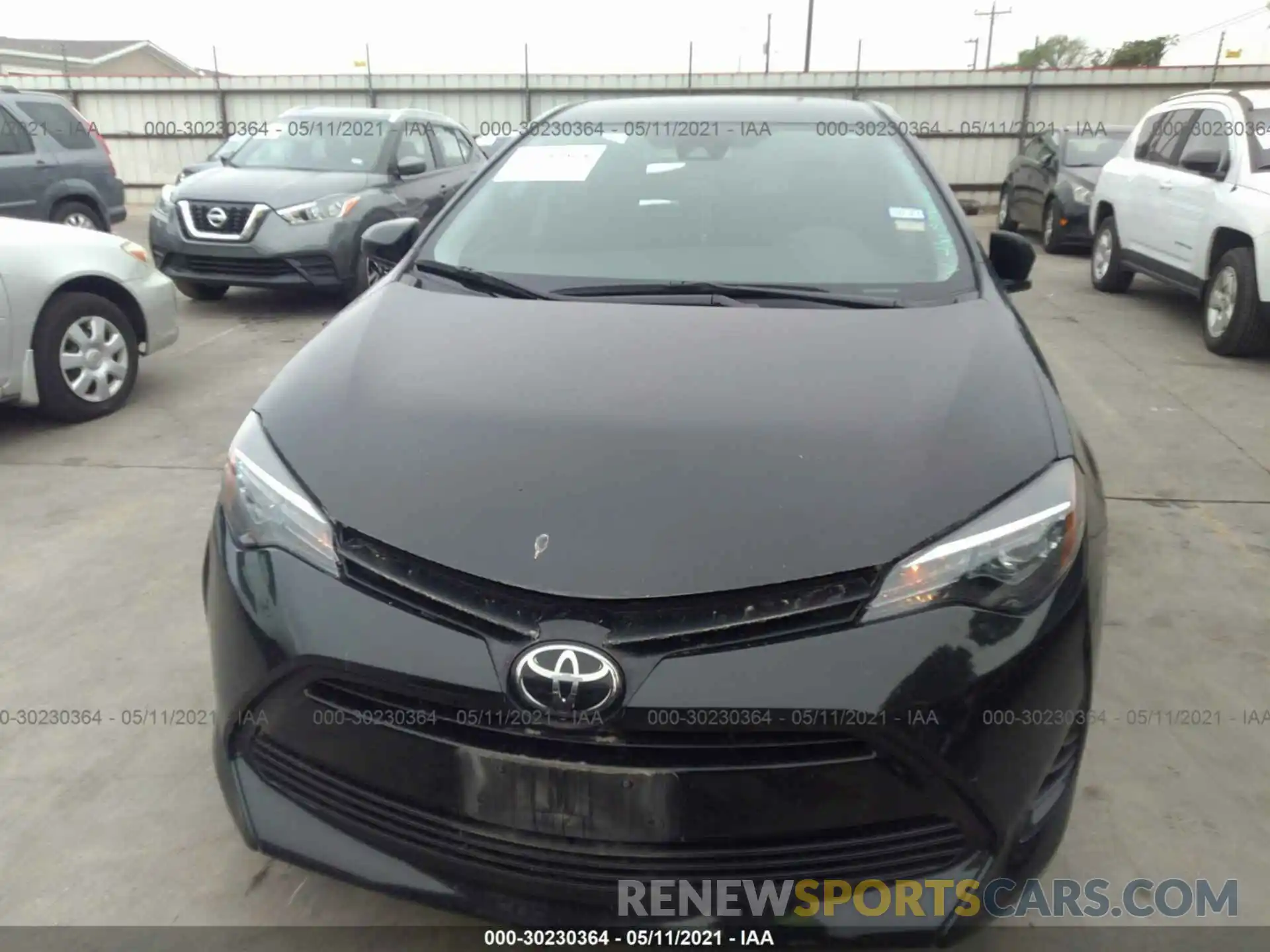 6 Photograph of a damaged car 5YFBURHE1KP884332 TOYOTA COROLLA 2019