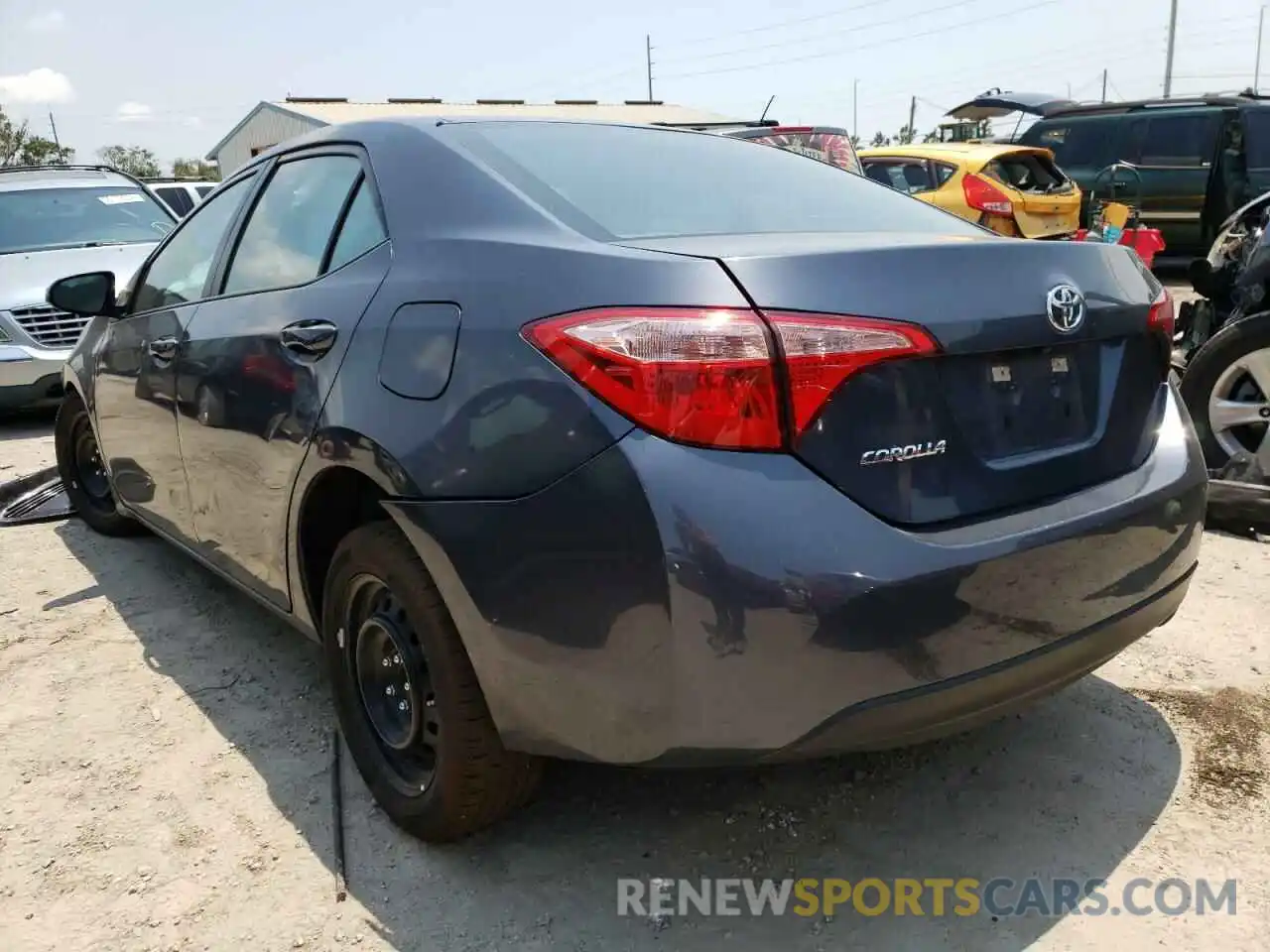 3 Photograph of a damaged car 5YFBURHE1KP884928 TOYOTA COROLLA 2019