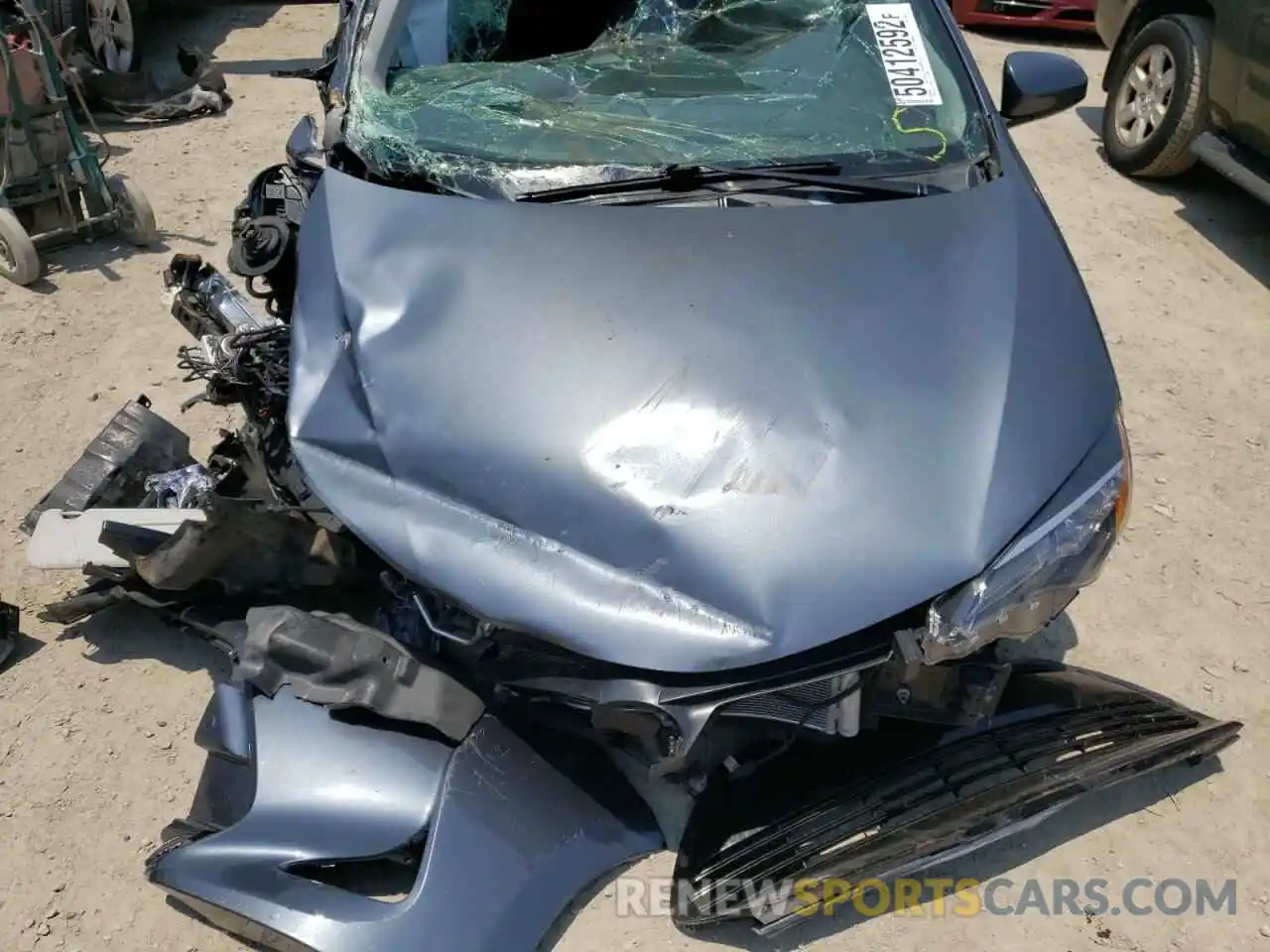 7 Photograph of a damaged car 5YFBURHE1KP884928 TOYOTA COROLLA 2019