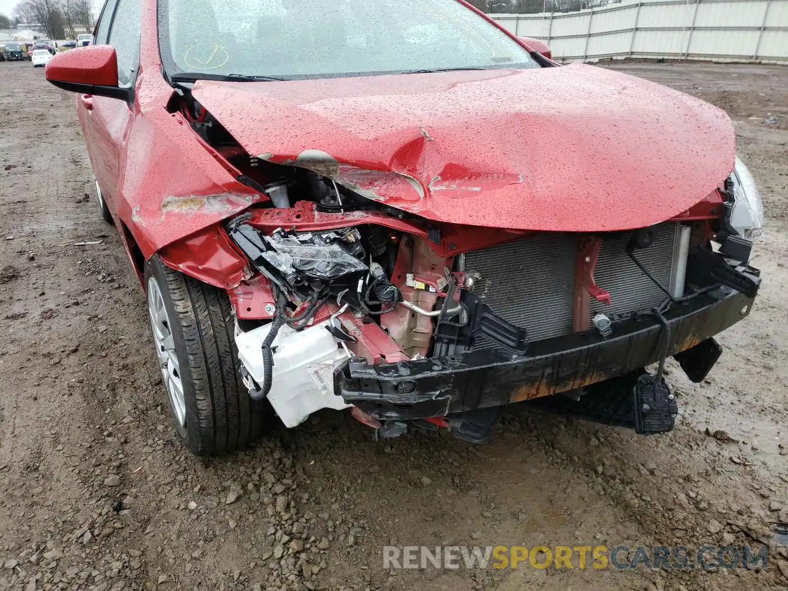 9 Photograph of a damaged car 5YFBURHE1KP885500 TOYOTA COROLLA 2019