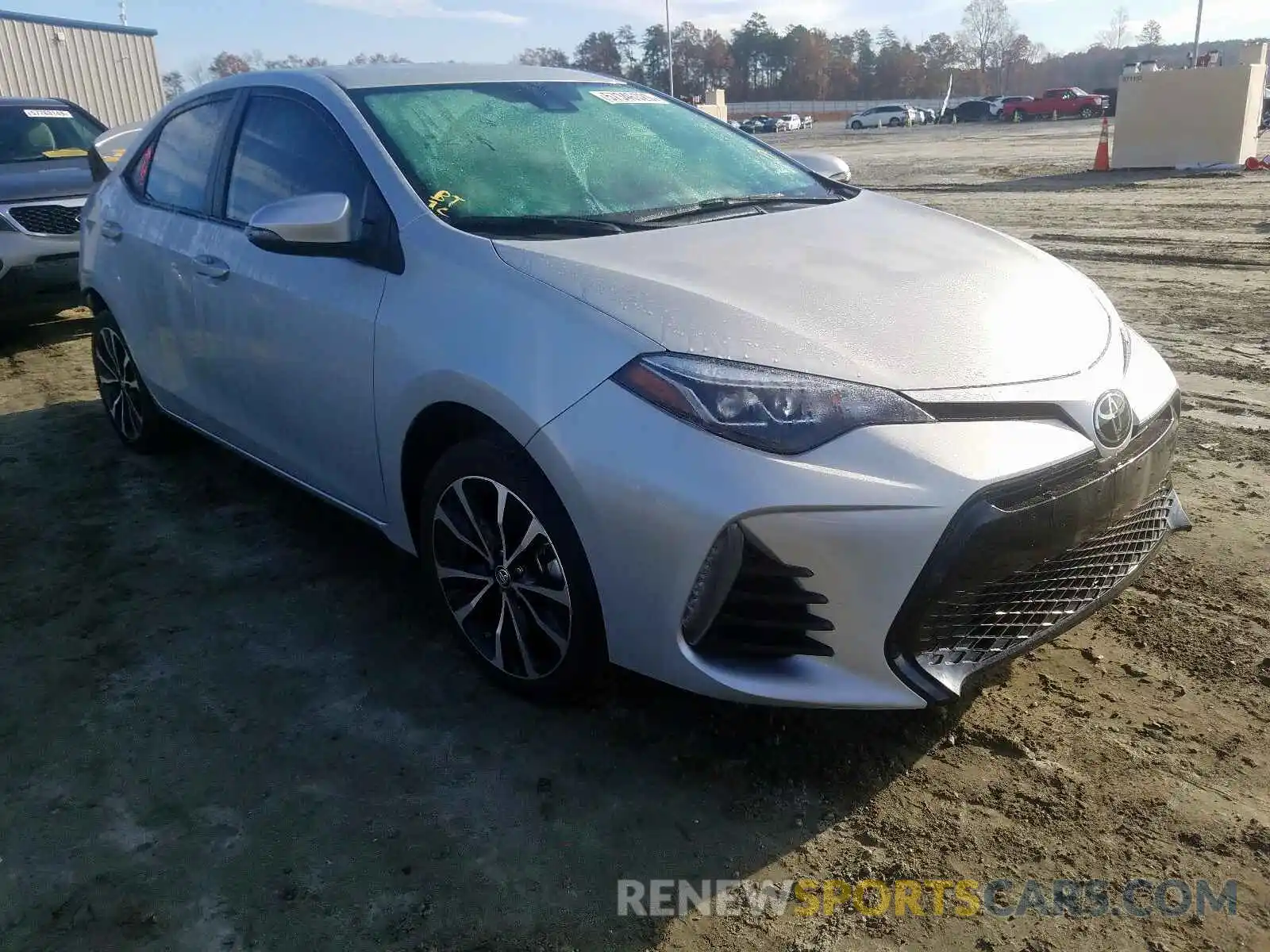 1 Photograph of a damaged car 5YFBURHE1KP885562 TOYOTA COROLLA 2019