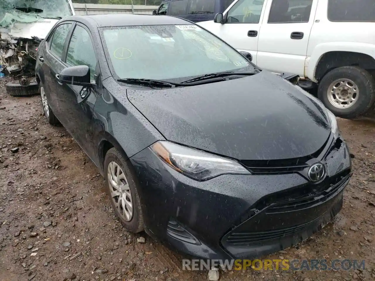 1 Photograph of a damaged car 5YFBURHE1KP885903 TOYOTA COROLLA 2019