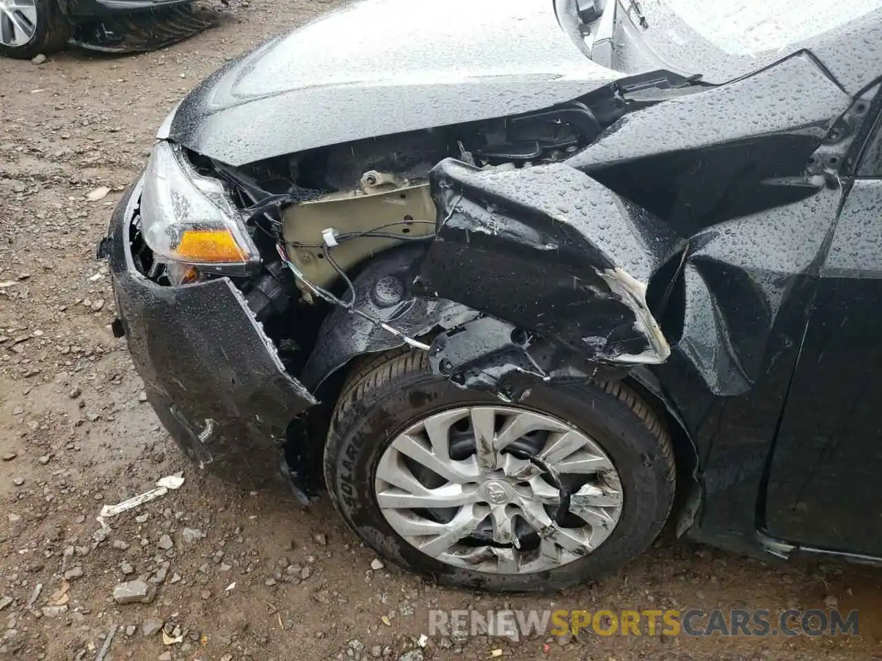 9 Photograph of a damaged car 5YFBURHE1KP885903 TOYOTA COROLLA 2019