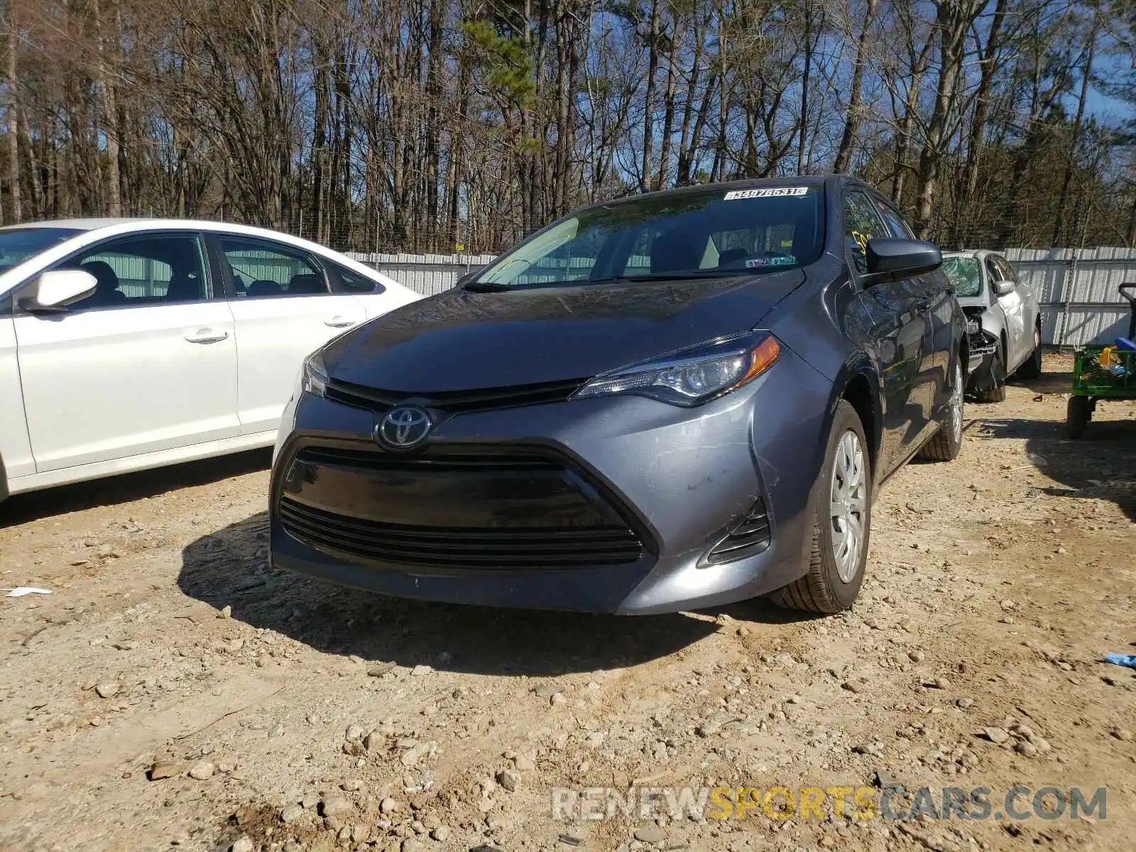 2 Photograph of a damaged car 5YFBURHE1KP885979 TOYOTA COROLLA 2019