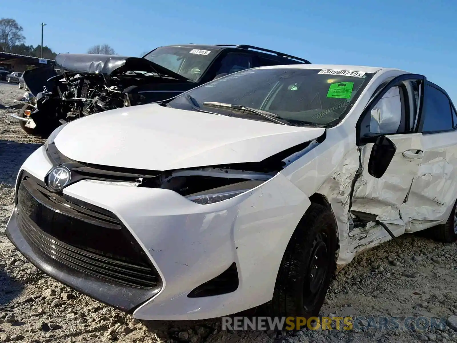 9 Photograph of a damaged car 5YFBURHE1KP886078 TOYOTA COROLLA 2019