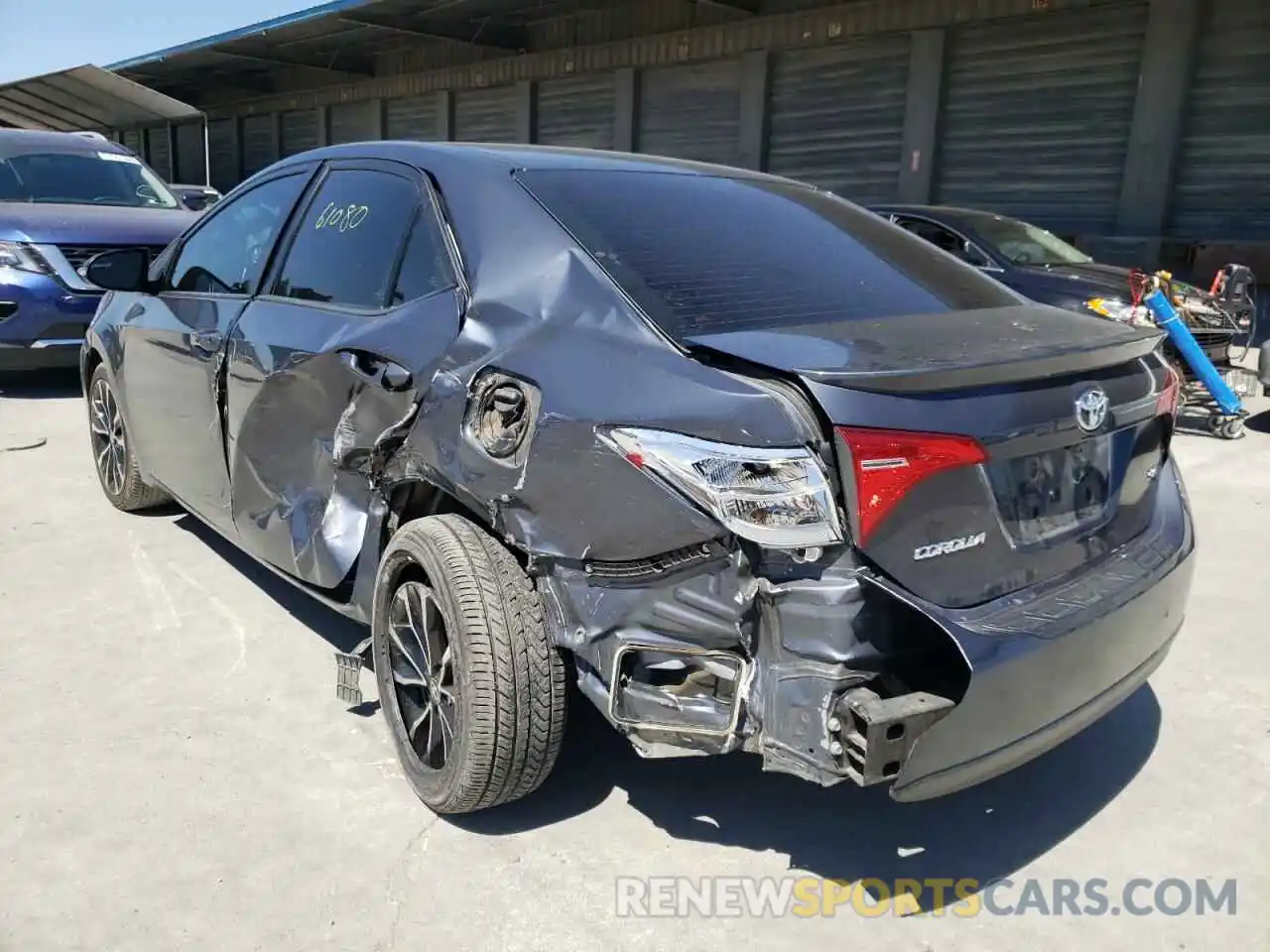 3 Photograph of a damaged car 5YFBURHE1KP886226 TOYOTA COROLLA 2019