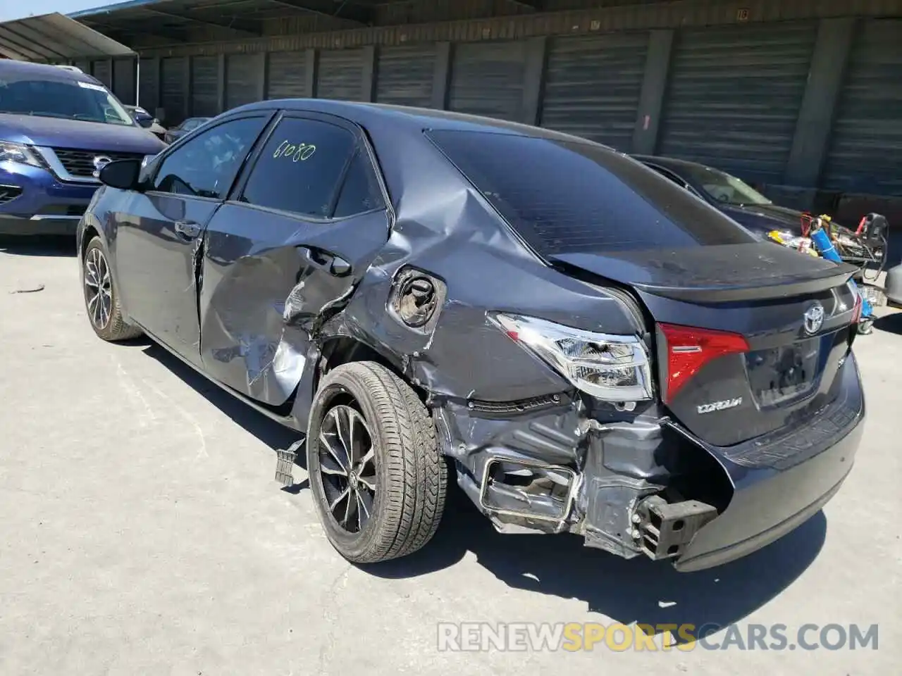 9 Photograph of a damaged car 5YFBURHE1KP886226 TOYOTA COROLLA 2019