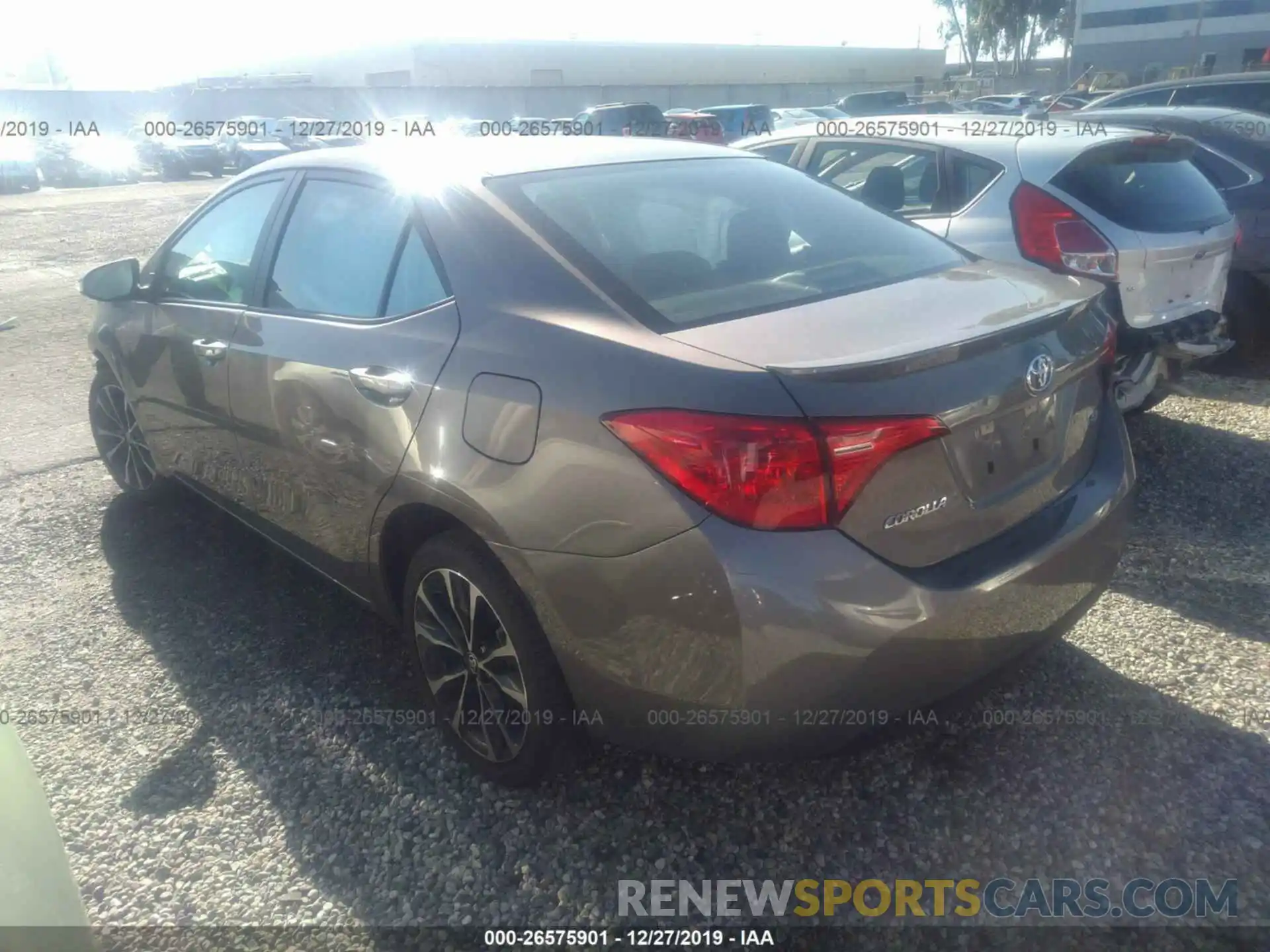 3 Photograph of a damaged car 5YFBURHE1KP887196 TOYOTA COROLLA 2019