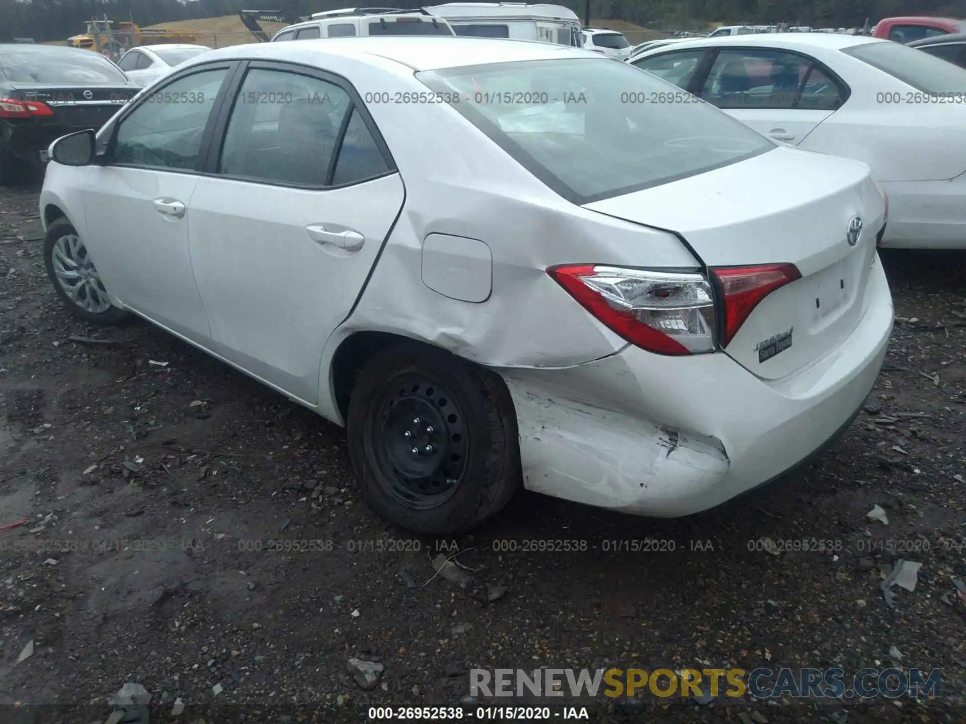 6 Photograph of a damaged car 5YFBURHE1KP887215 TOYOTA COROLLA 2019