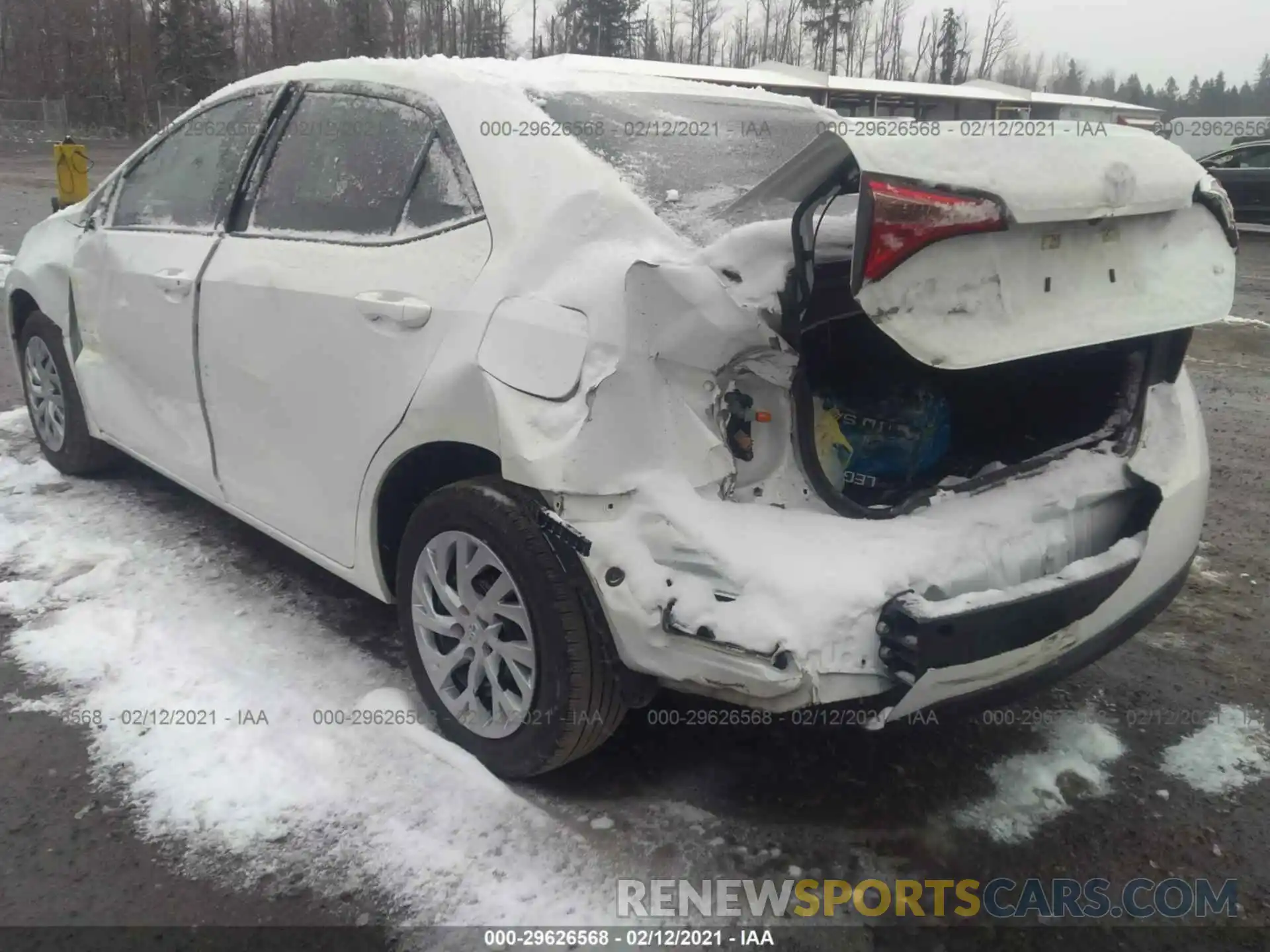 6 Photograph of a damaged car 5YFBURHE1KP887957 TOYOTA COROLLA 2019