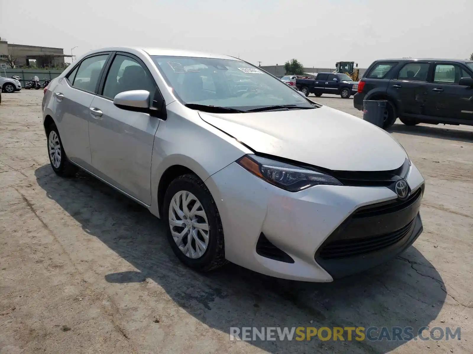 1 Photograph of a damaged car 5YFBURHE1KP888073 TOYOTA COROLLA 2019