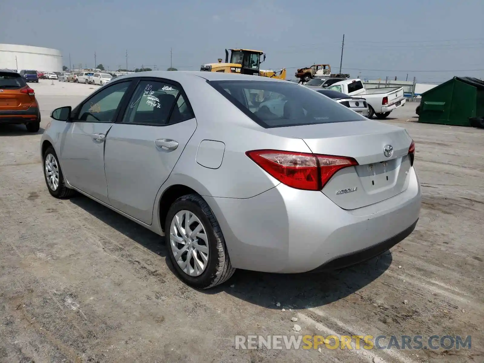 3 Photograph of a damaged car 5YFBURHE1KP888073 TOYOTA COROLLA 2019