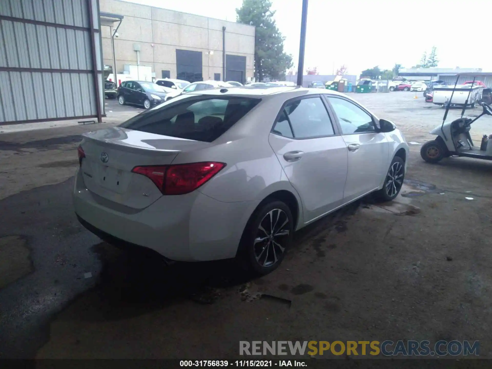 4 Photograph of a damaged car 5YFBURHE1KP888509 TOYOTA COROLLA 2019