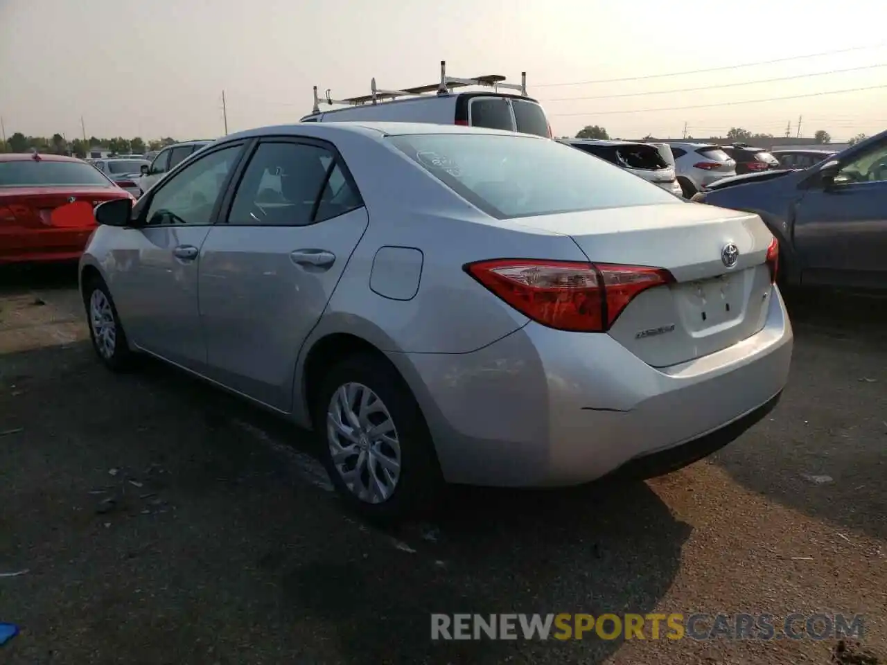 3 Photograph of a damaged car 5YFBURHE1KP888820 TOYOTA COROLLA 2019