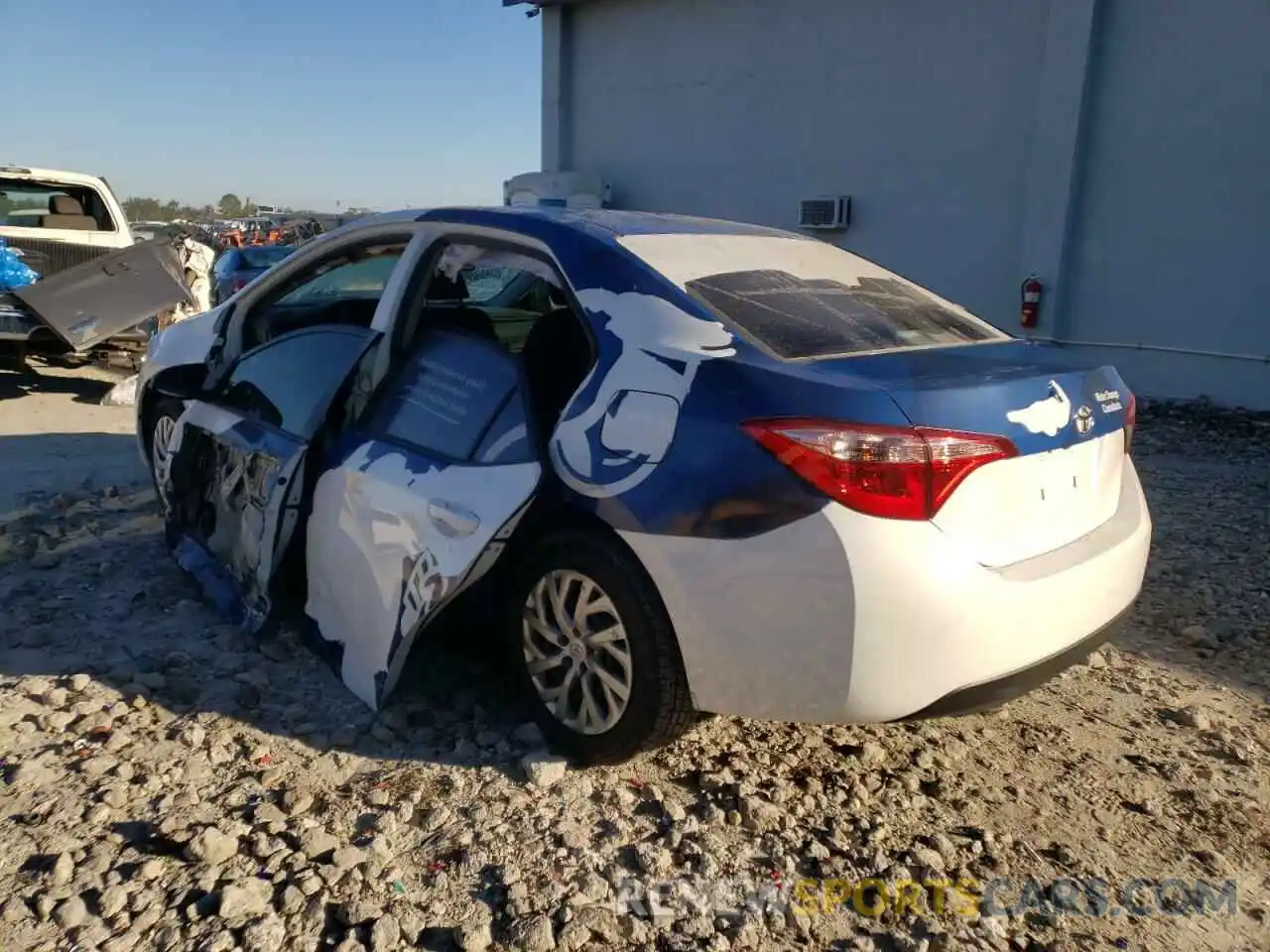 3 Photograph of a damaged car 5YFBURHE1KP888851 TOYOTA COROLLA 2019