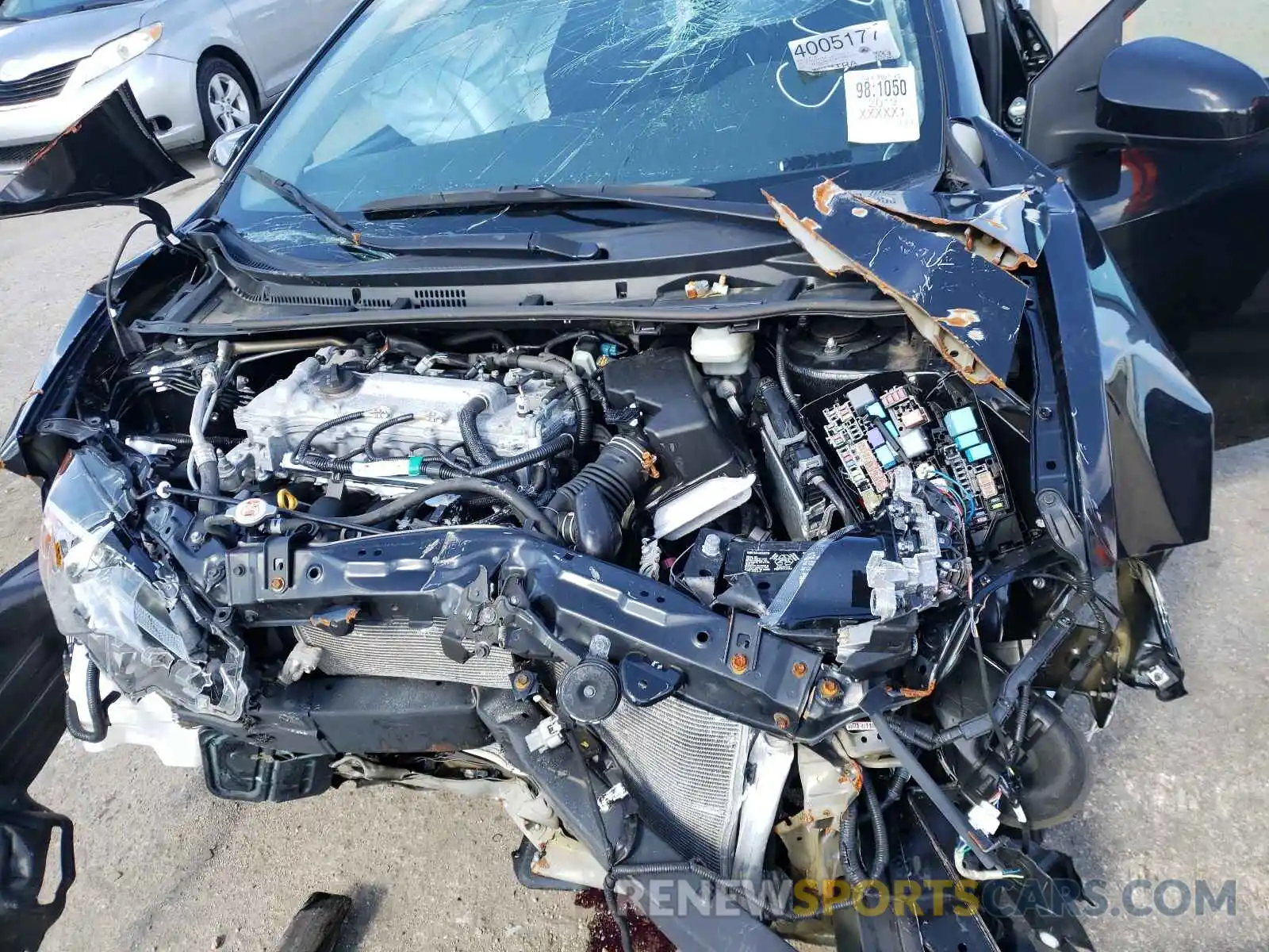 7 Photograph of a damaged car 5YFBURHE1KP889398 TOYOTA COROLLA 2019